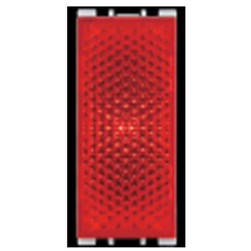 Indicator - LED (Red), 1Module, Anchor Europa - Black